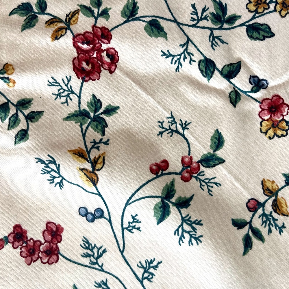 WAVERLY, Schumacher., South. Charm, “Delia” 100% Cotton fabric, 2 3/4 yards